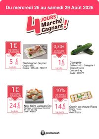 Catalogue PROMOCASH - 4 jours marché gagnant !