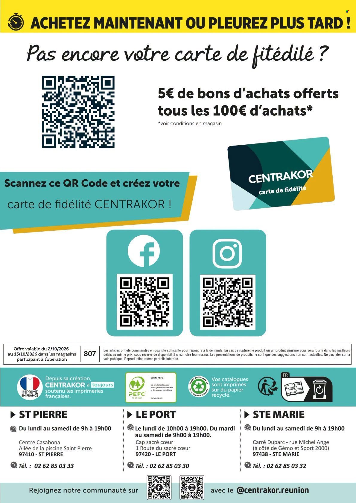 Catalogue CENTRAKOR - LE MODE ÉTÉ EST ACTIVÉ