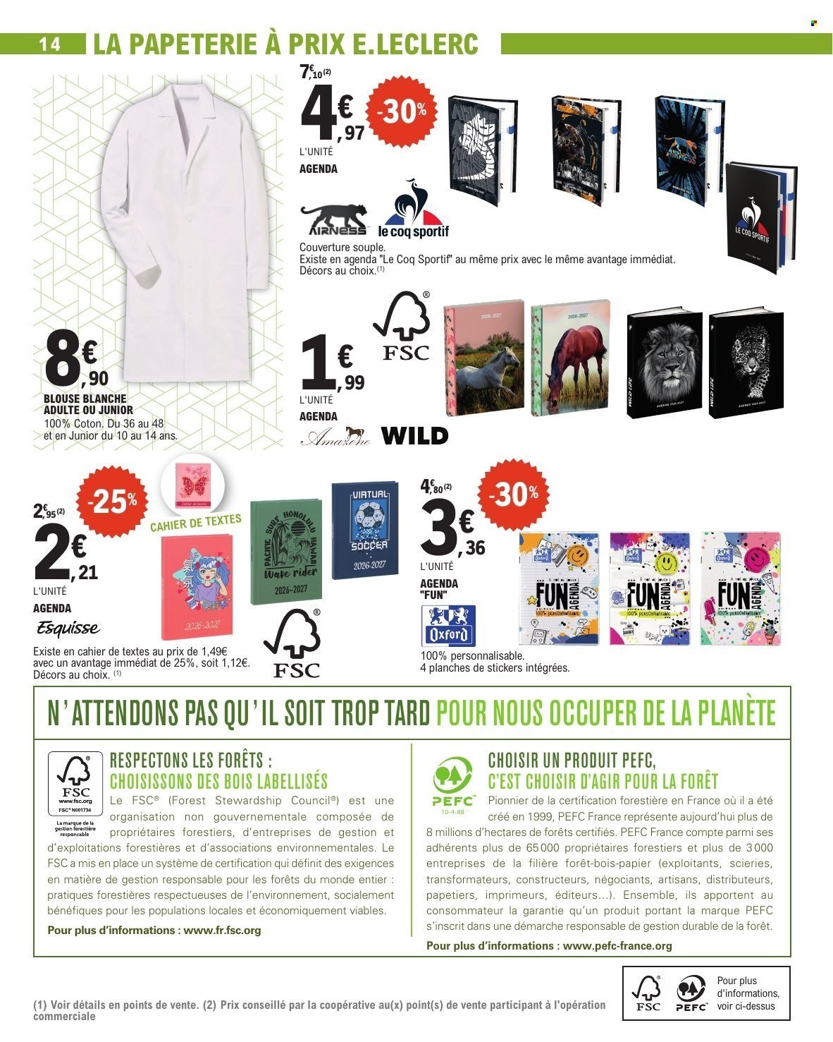Catalogue E.LECLERC - RENTREE DES CLASSES