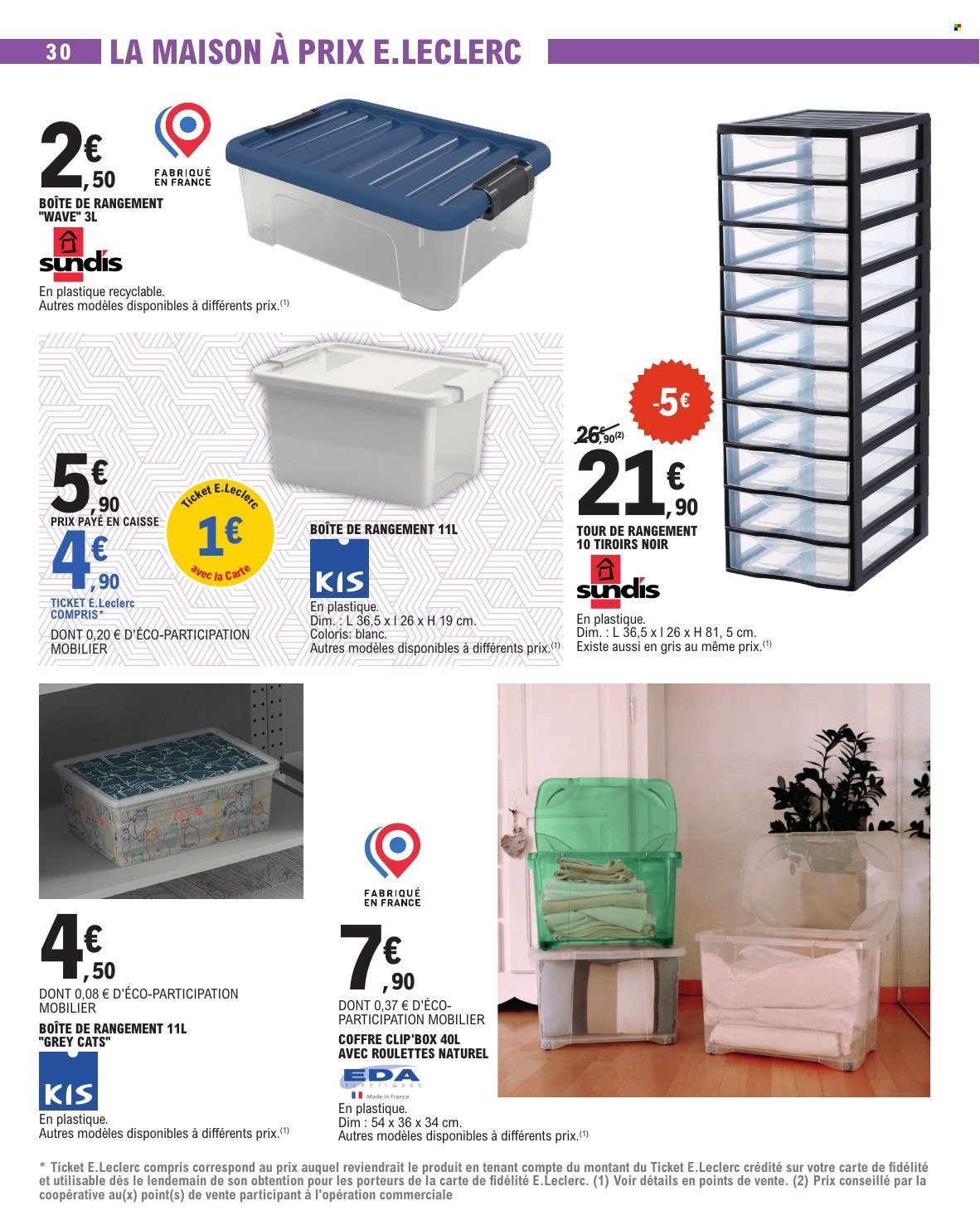 Catalogue E.LECLERC - RENTREE DES CLASSES