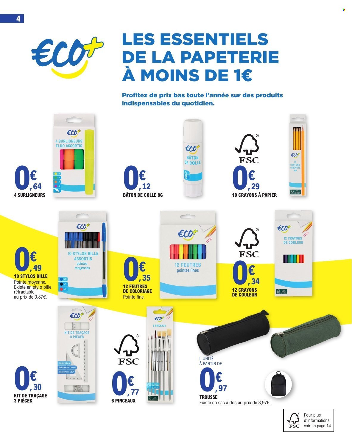 Catalogue E.LECLERC - RENTREE DES CLASSES