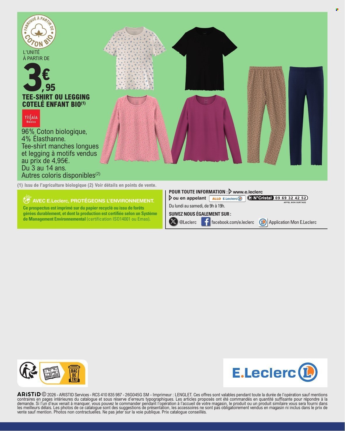 Catalogue E.LECLERC - RENTREE DES CLASSES