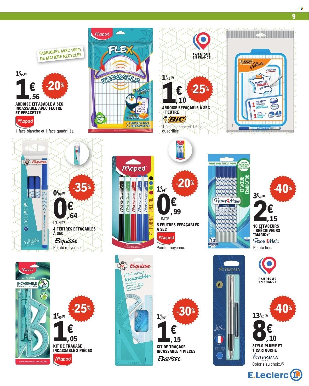 Catalogue E.LECLERC - RENTREE DES CLASSES