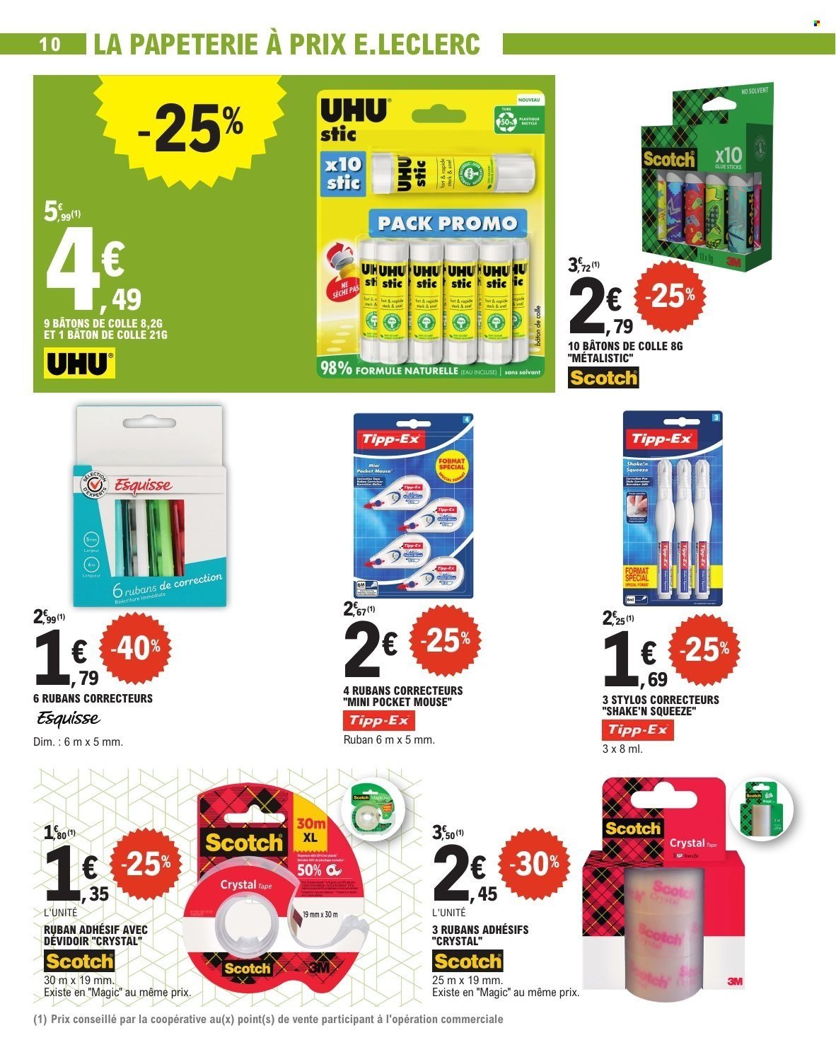 Catalogue E.LECLERC - RENTREE DES CLASSES
