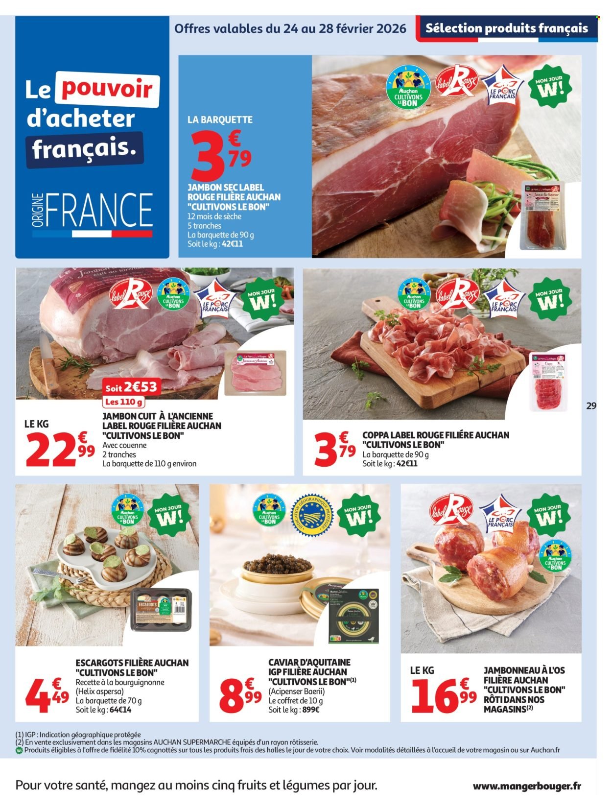 Catalogue AUCHAN - Promos XXL supermarchés