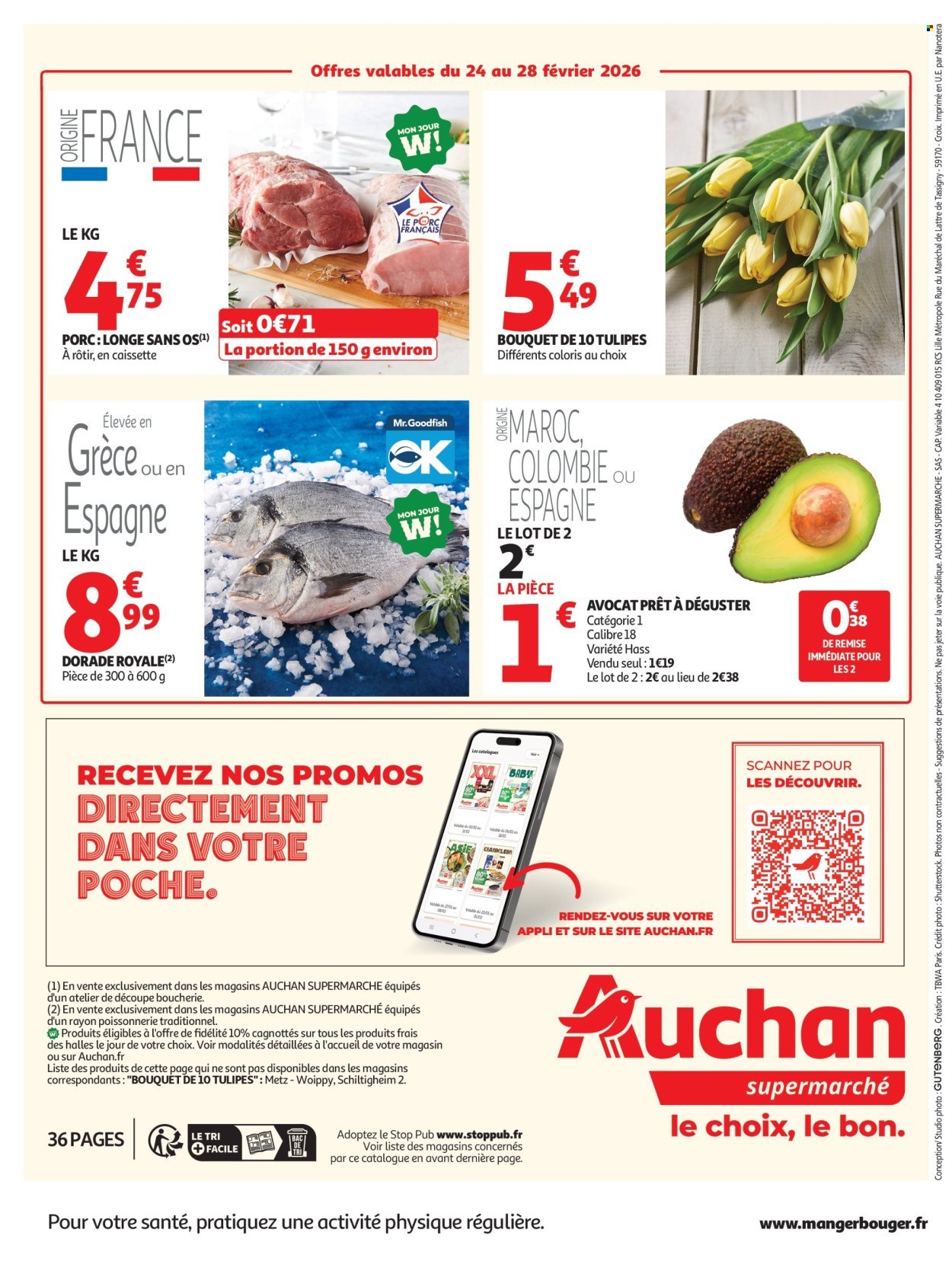 Catalogue AUCHAN - Promos XXL supermarchés