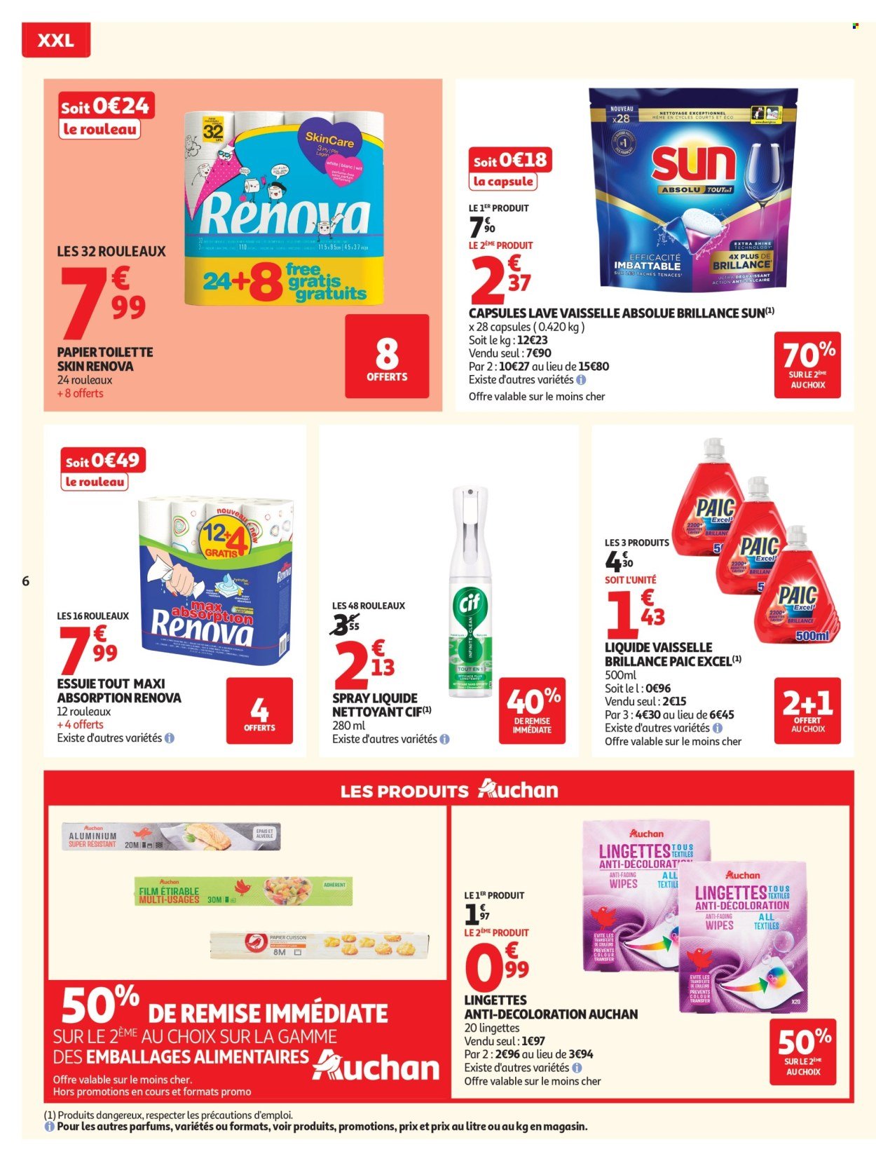 Catalogue AUCHAN - Promos XXL supermarchés