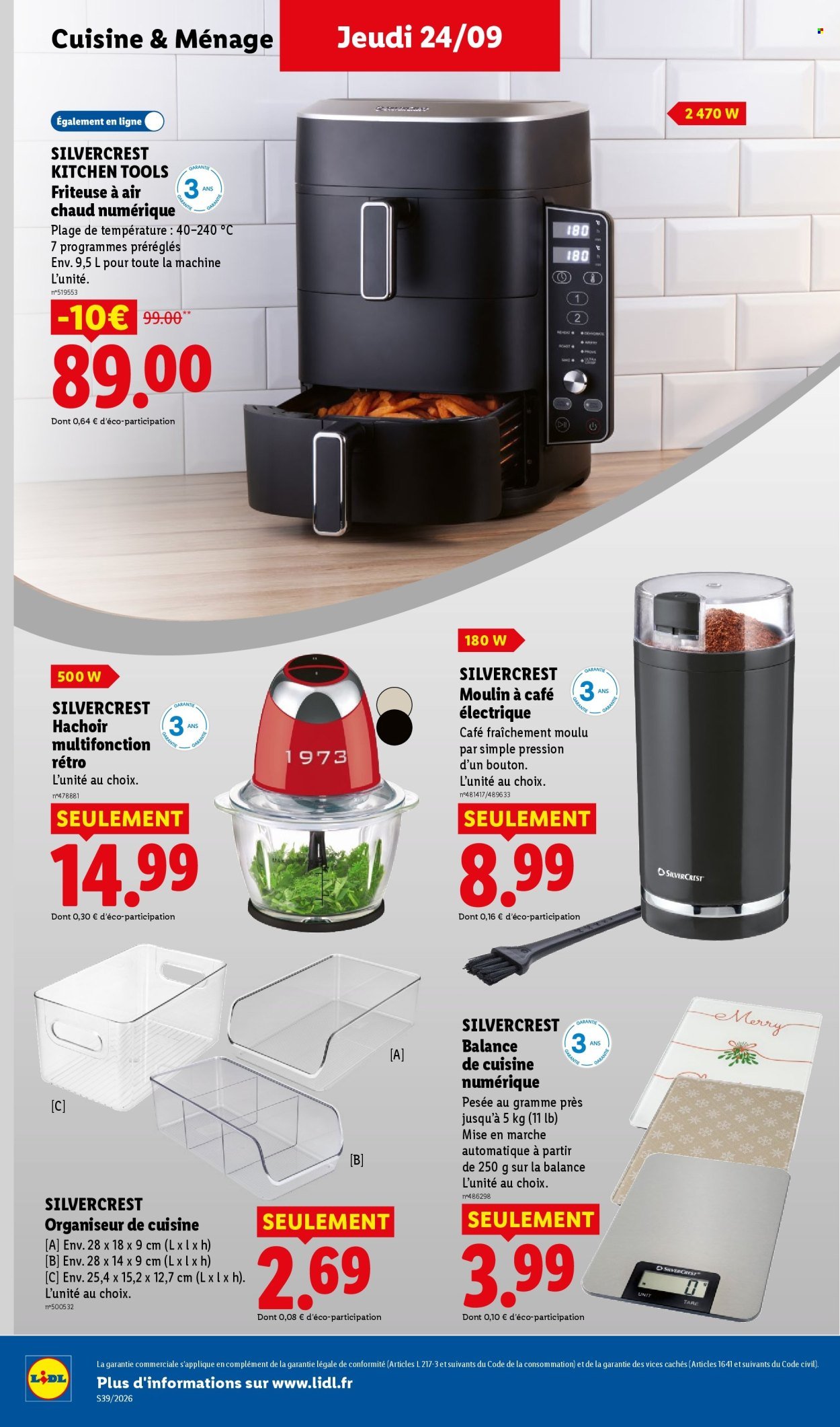 Catalogue LIDL - Les promos de la semaine