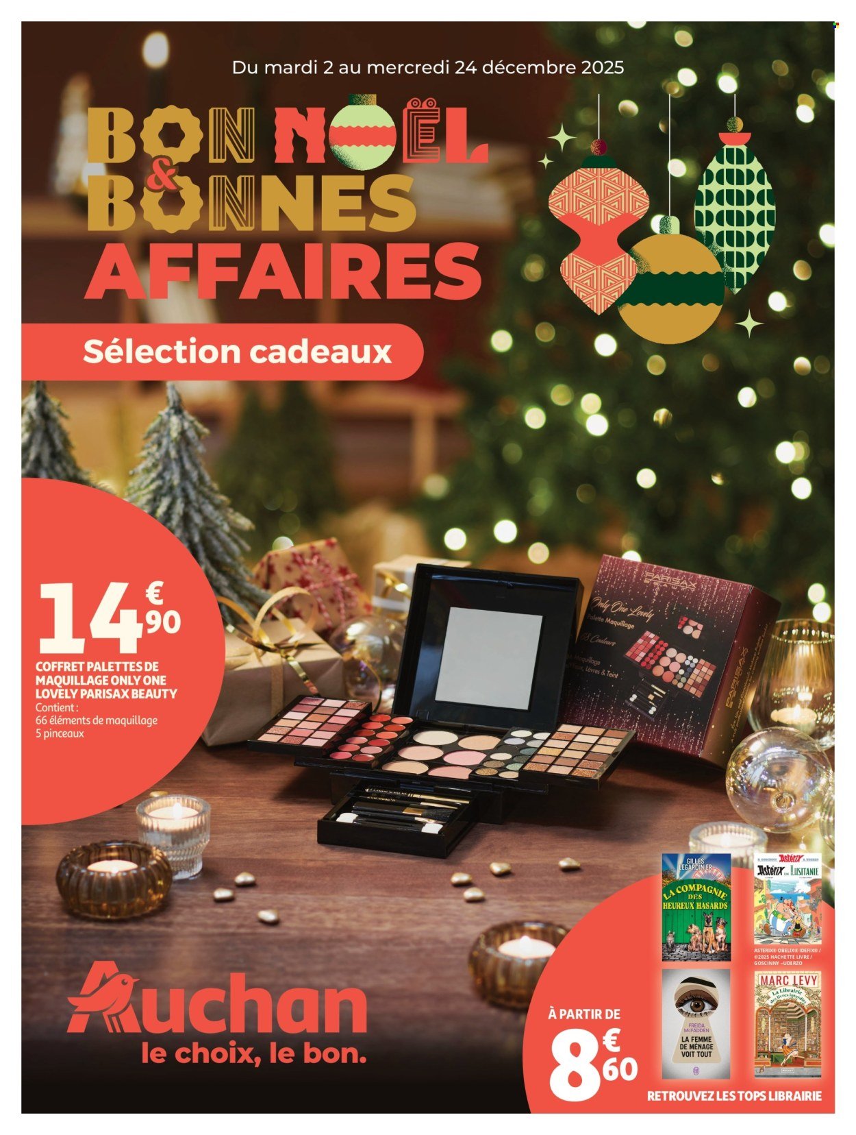 Catalogue AUCHAN - Bon Noël et Bonnes Affaires : Sélection cadeaux (2025-12-02 - 2025-12-24)