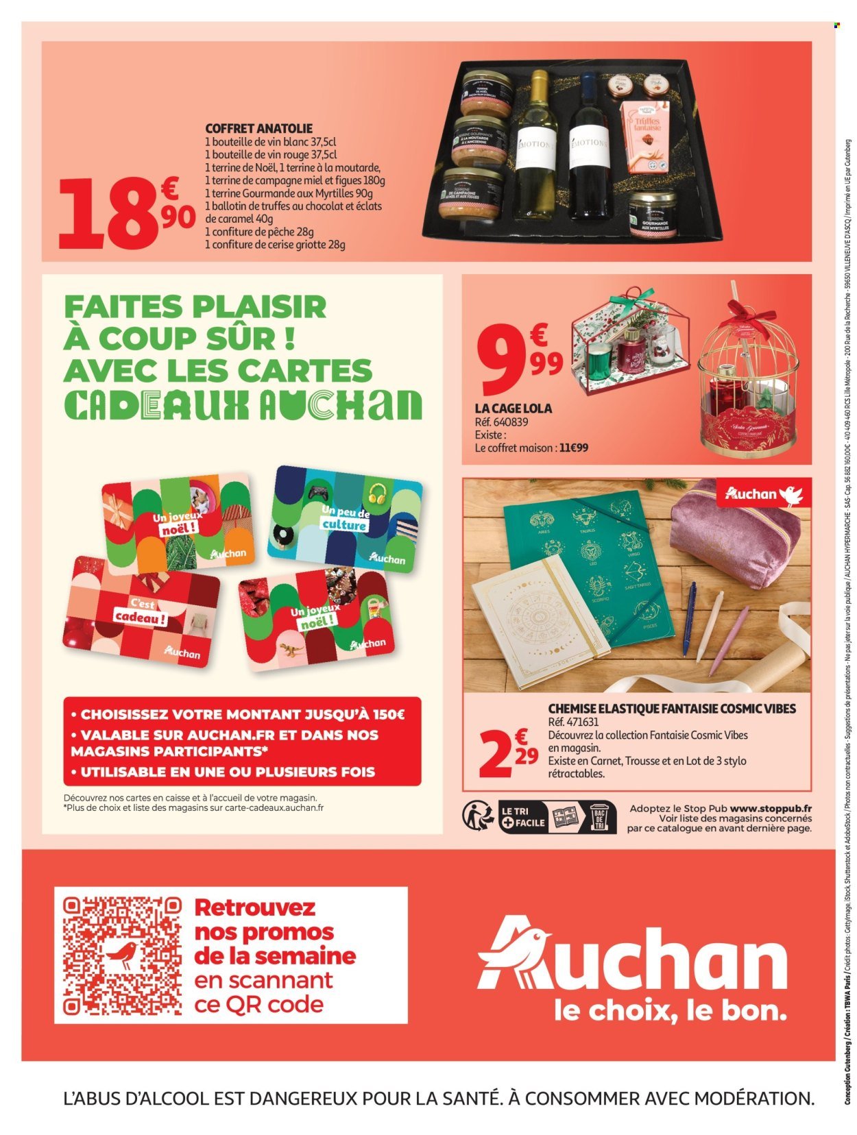 Catalogue AUCHAN - Bon Noël et Bonnes Affaires : Sélection cadeaux (2025-12-02 - 2025-12-24)
