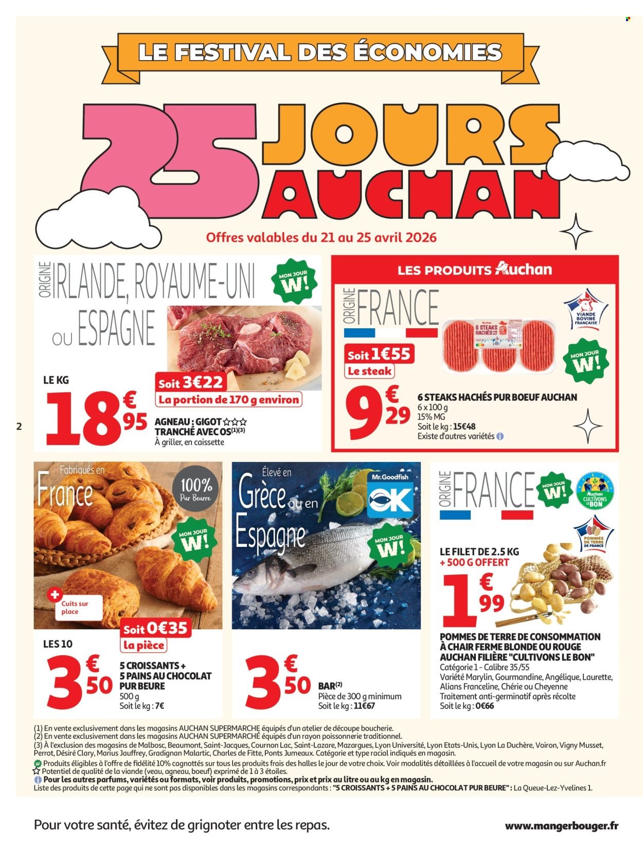 Catalogue AUCHAN - 25 jours Auchan supers