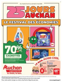 Catalogue AUCHAN - 25 jours Auchan supers