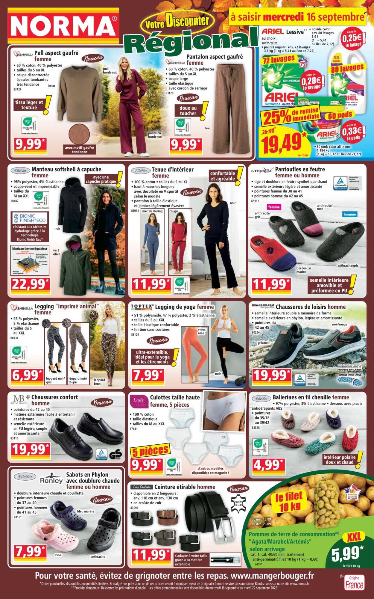 Catalogue NORMA - Du mercredi 16 septembre 2026