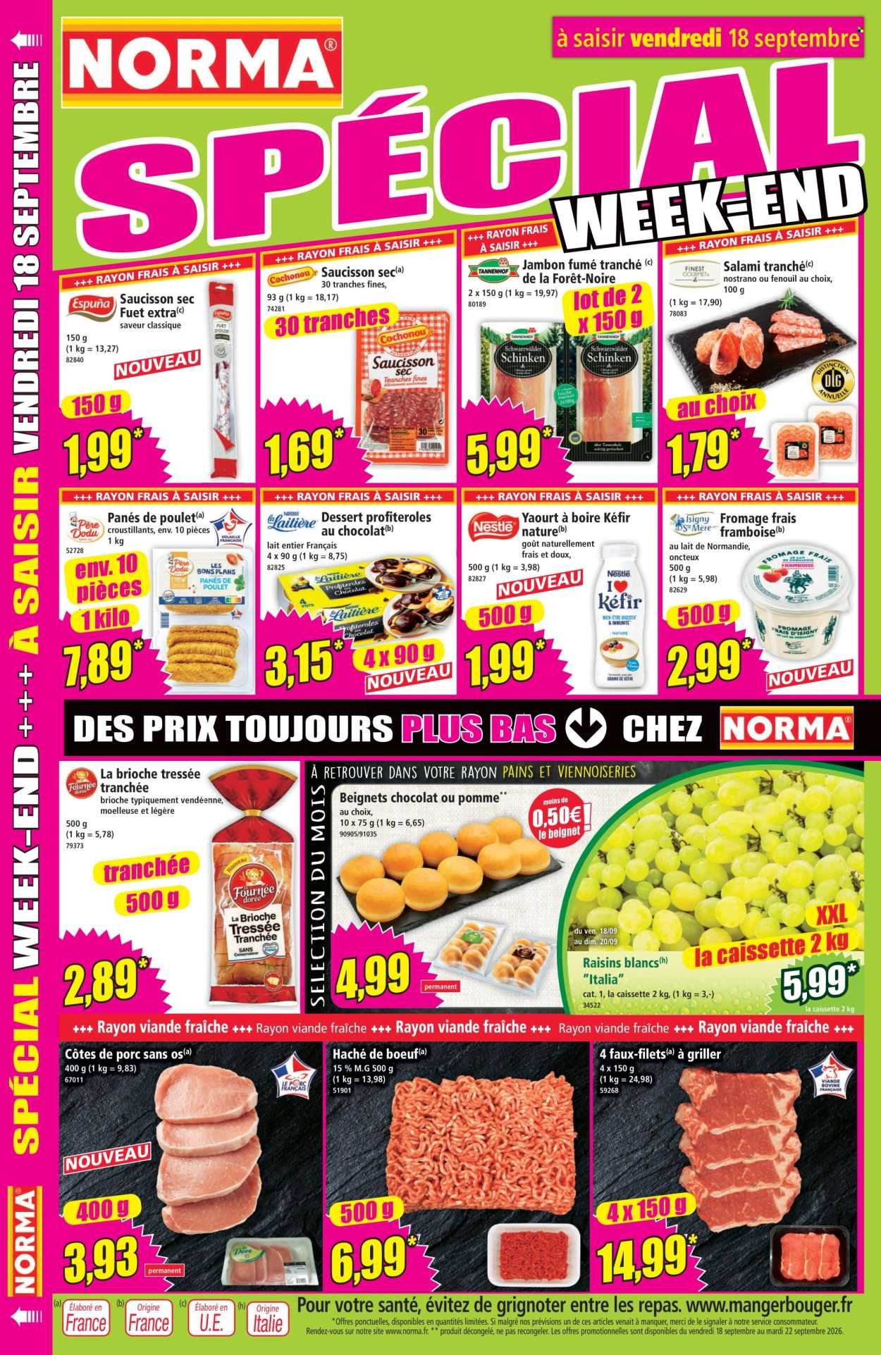 Catalogue NORMA - Du mercredi 16 septembre 2026