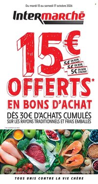 Catalogue INTERMARCHÉ - 15€ Offerts
