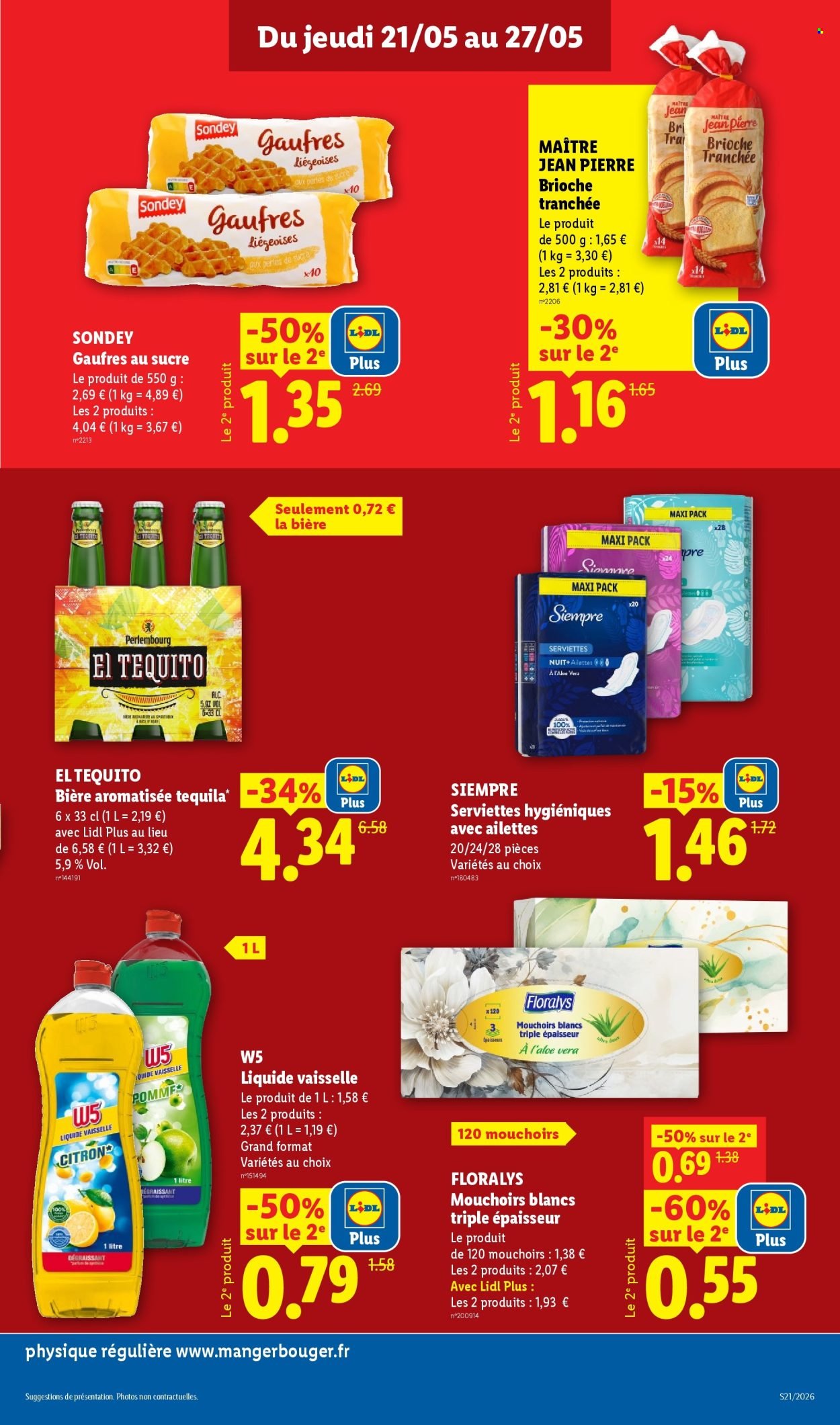 Catalogue LIDL - Les promos de la semaine (2026-05-21 - 2026-05-27)