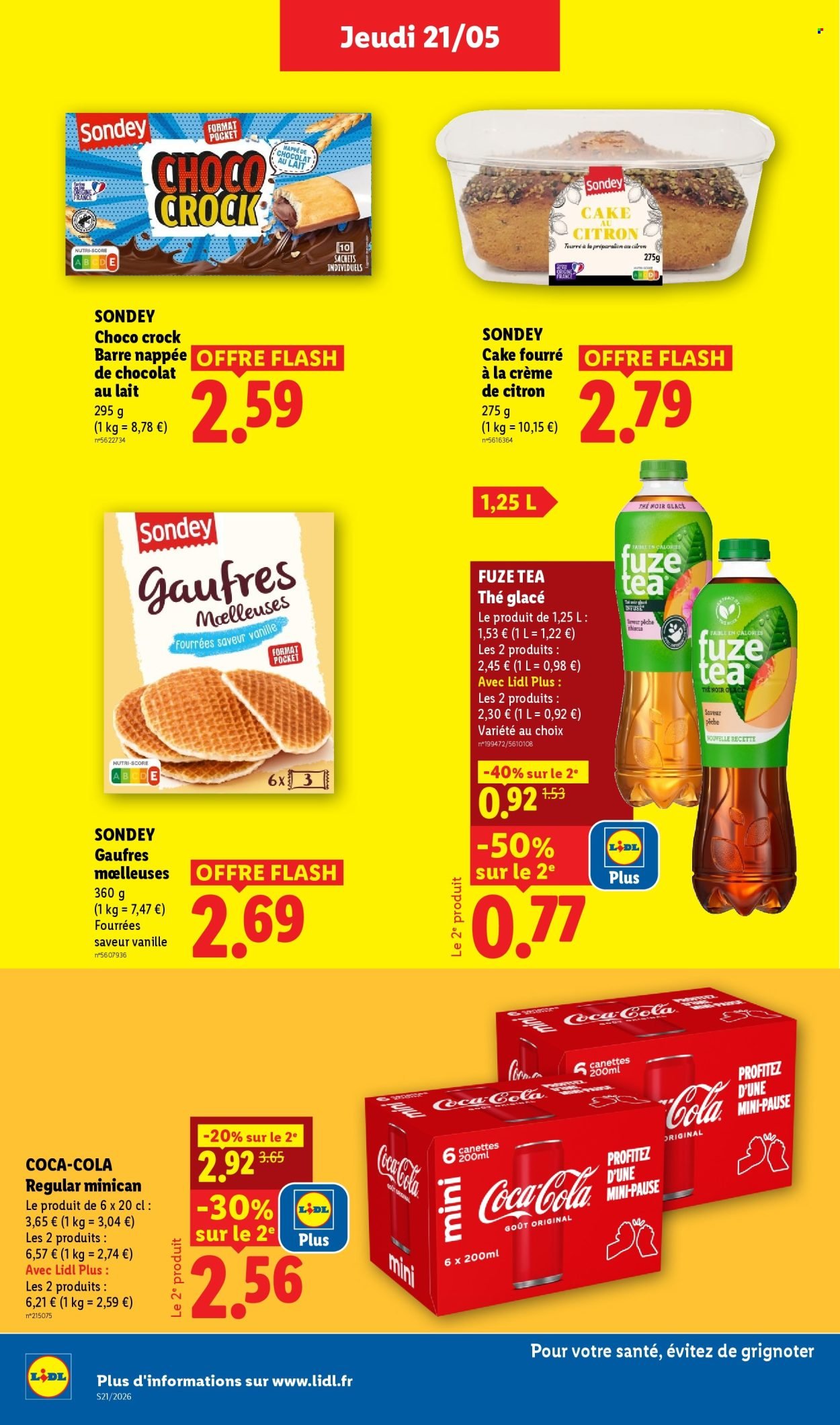 Catalogue LIDL - Les promos de la semaine (2026-05-21 - 2026-05-27)