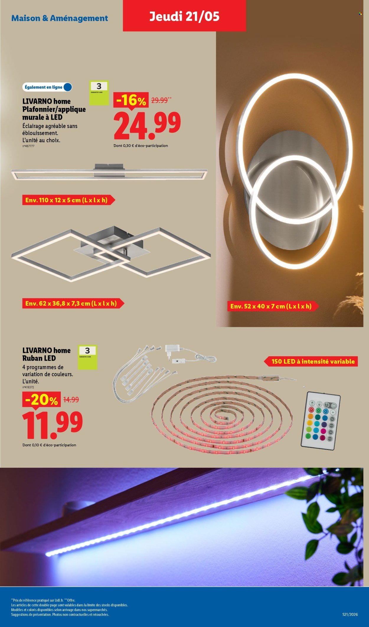 Catalogue LIDL - Les promos de la semaine (2026-05-21 - 2026-05-27)