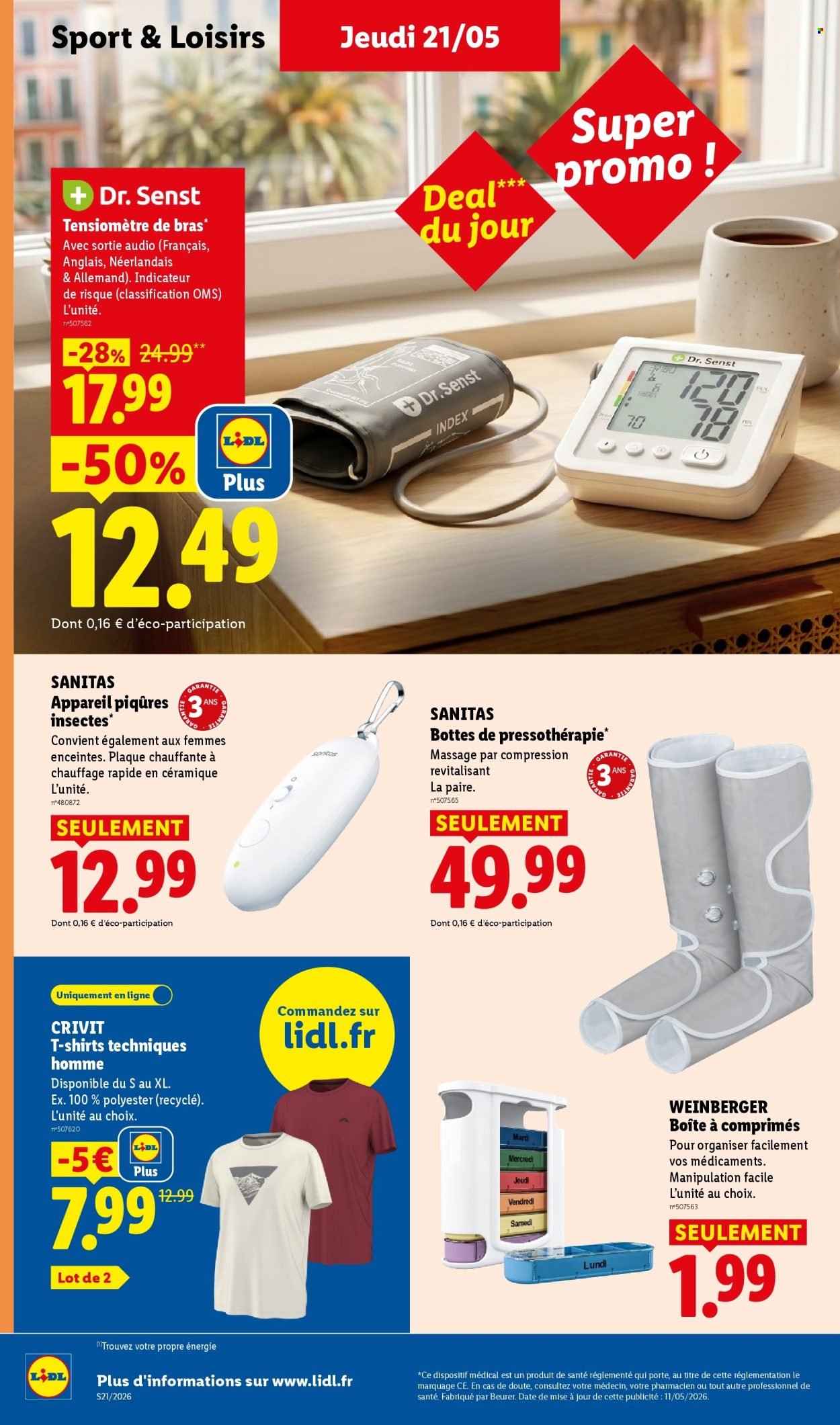 Catalogue LIDL - Les promos de la semaine (2026-05-21 - 2026-05-27)
