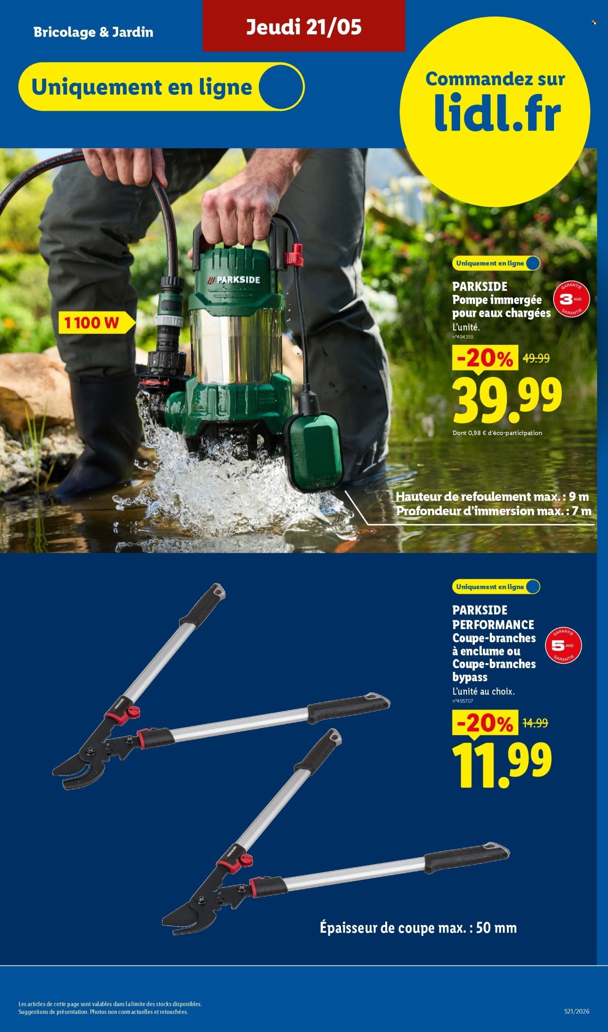 Catalogue LIDL - Les promos de la semaine (2026-05-21 - 2026-05-27)