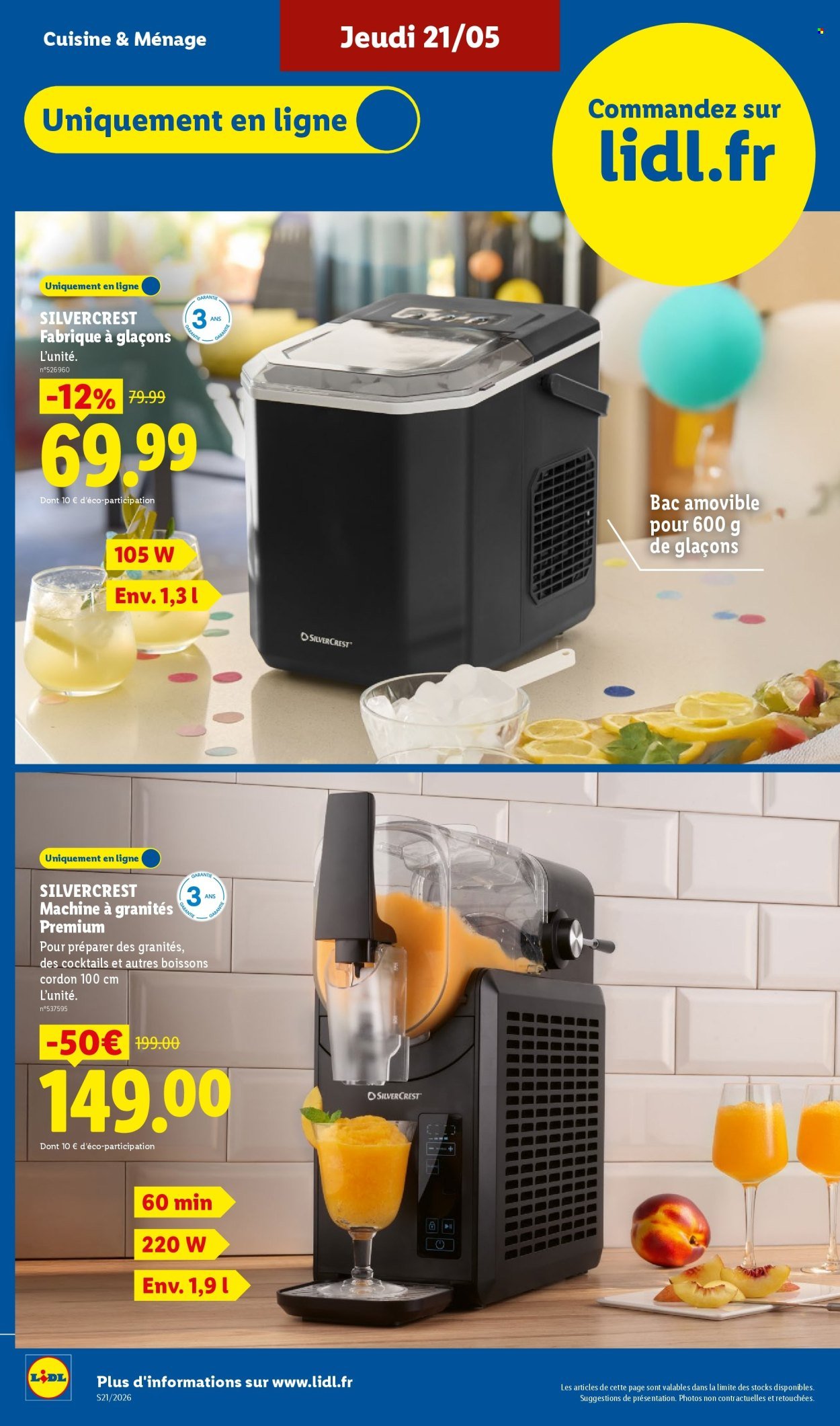 Catalogue LIDL - Les promos de la semaine (2026-05-21 - 2026-05-27)