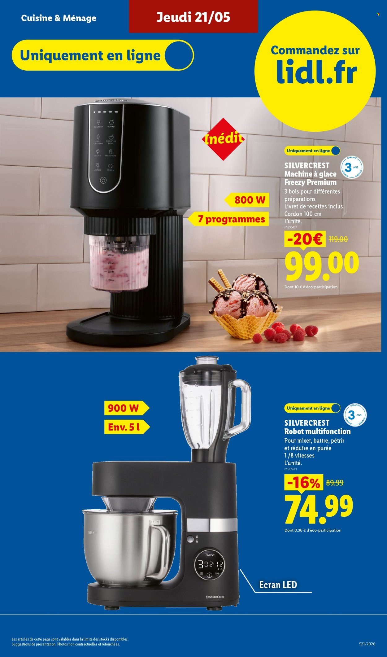 Catalogue LIDL - Les promos de la semaine (2026-05-21 - 2026-05-27)