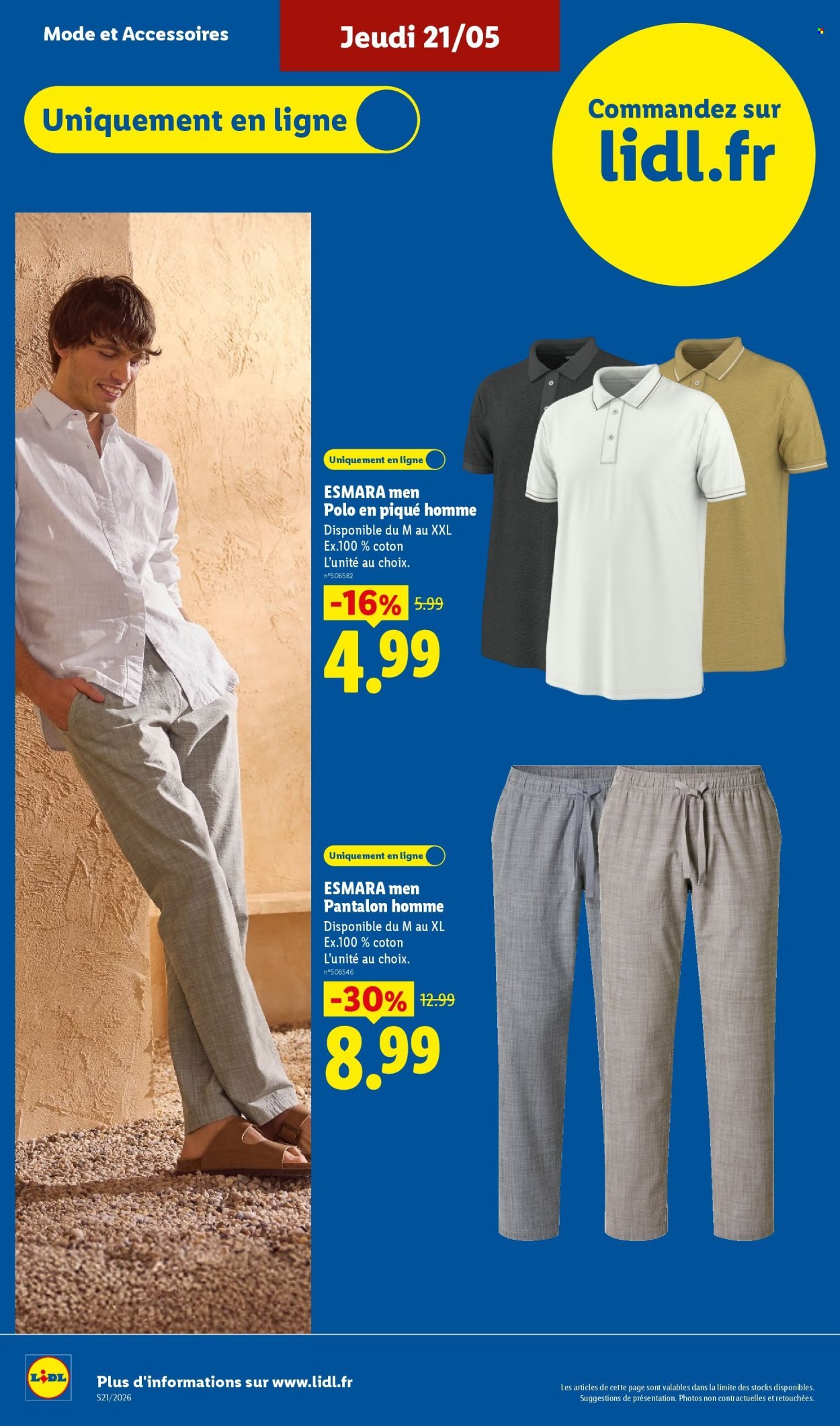 Catalogue LIDL - Les promos de la semaine (2026-05-21 - 2026-05-27)