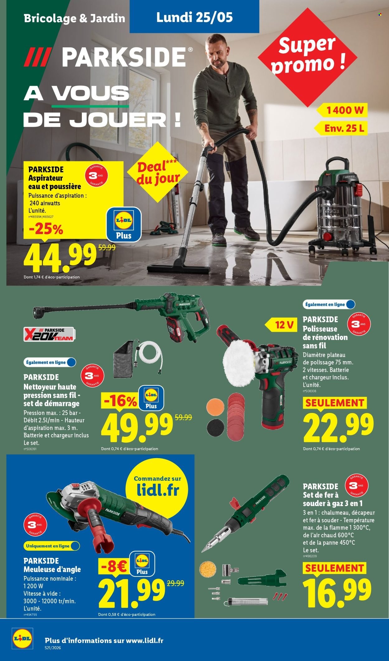 Catalogue LIDL - Les promos de la semaine (2026-05-21 - 2026-05-27)