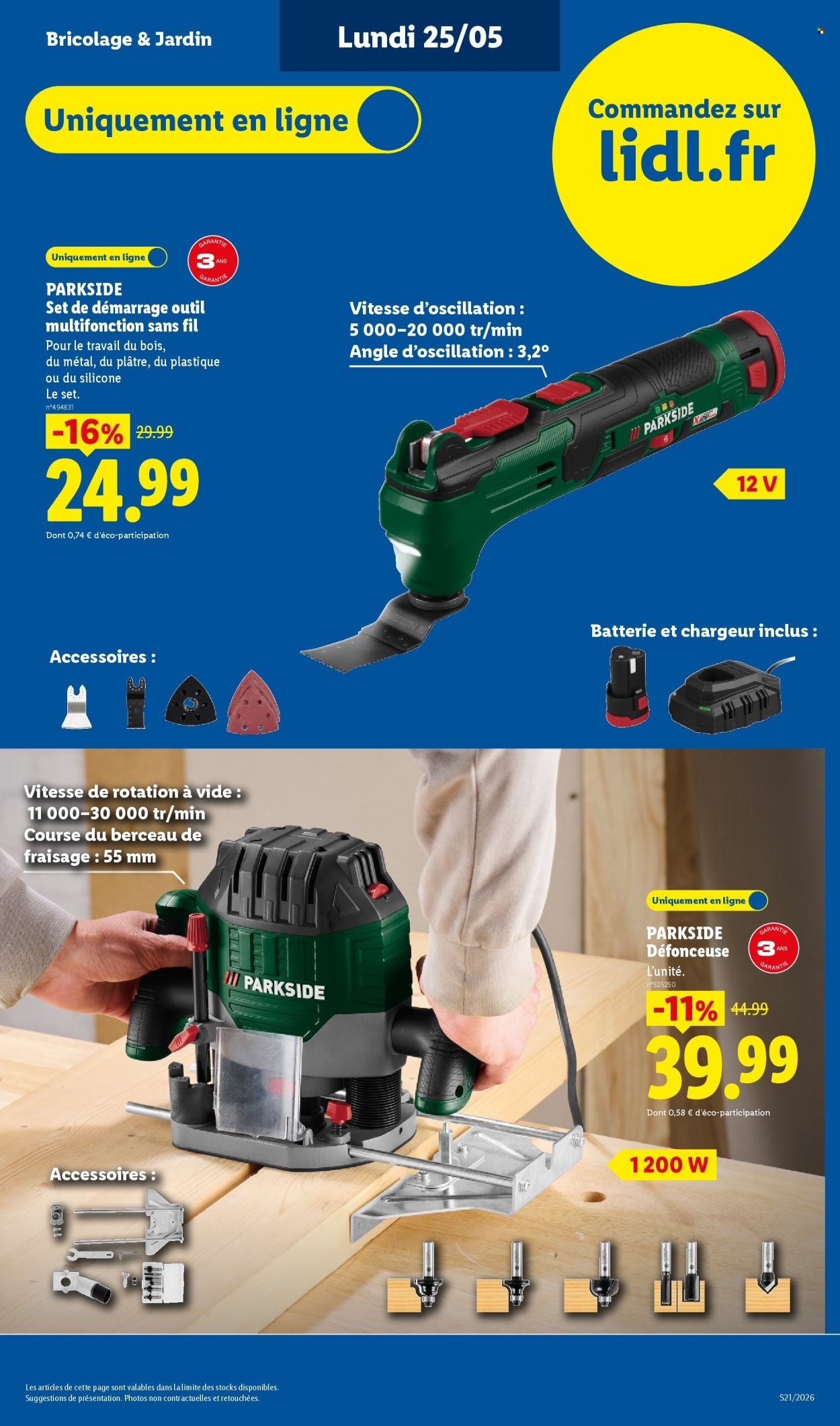 Catalogue LIDL - Les promos de la semaine (2026-05-21 - 2026-05-27)