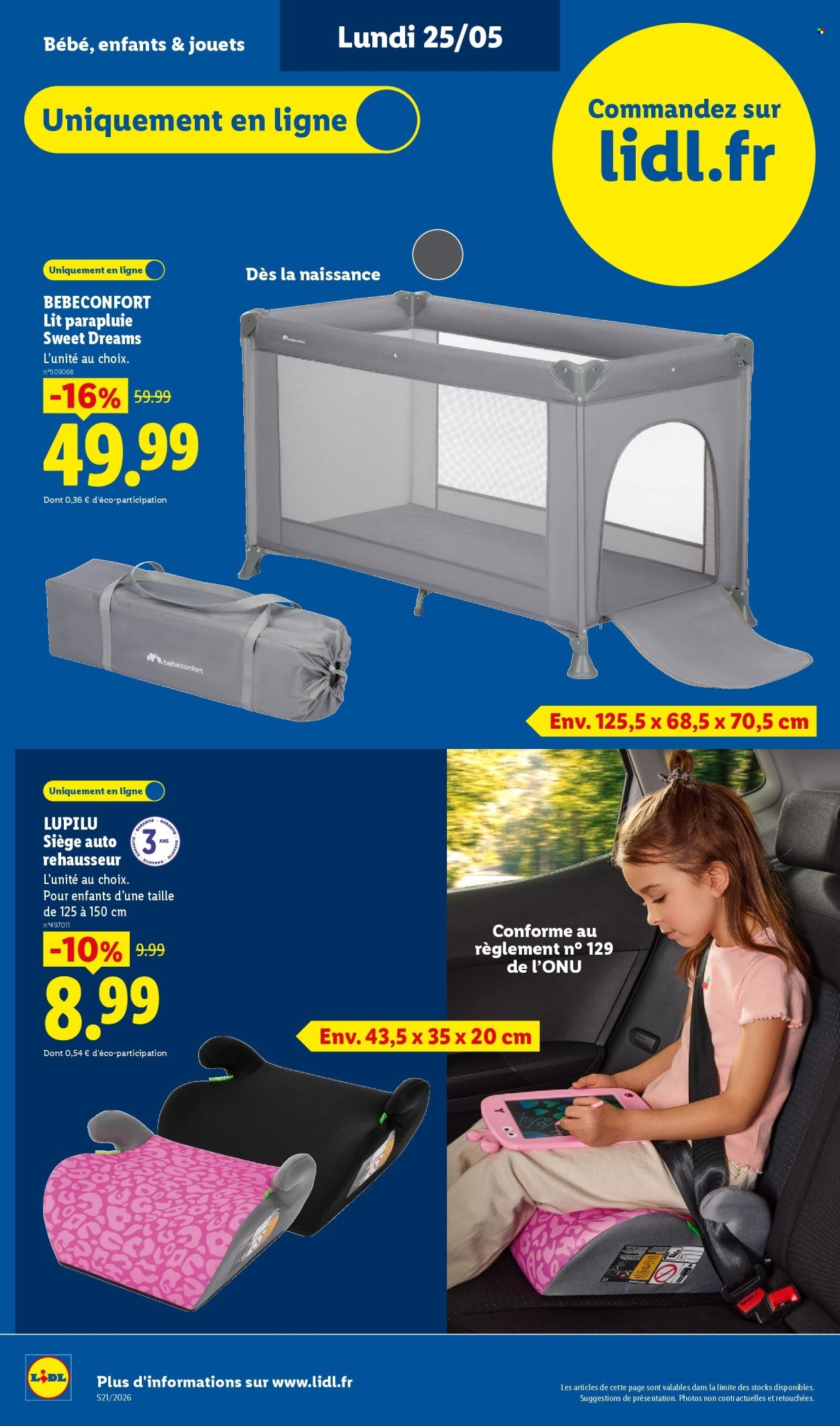 Catalogue LIDL - Les promos de la semaine (2026-05-21 - 2026-05-27)