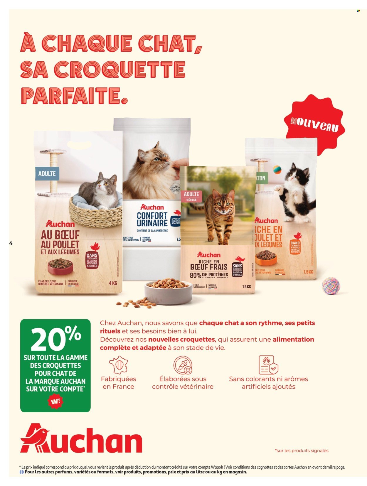 Catalogue AUCHAN - Animalerie