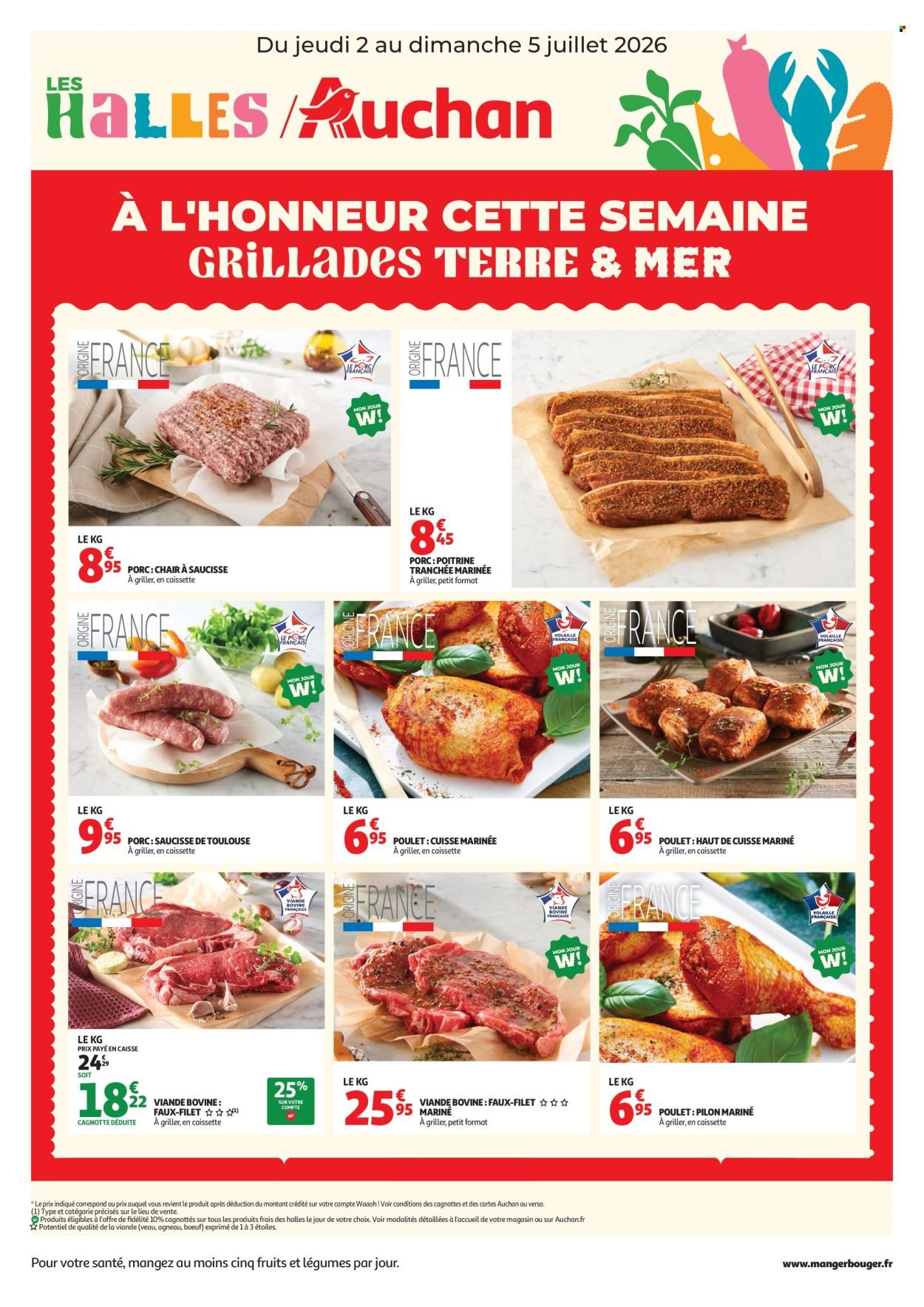 Catalogue AUCHAN - À l'honneur cette semaine !