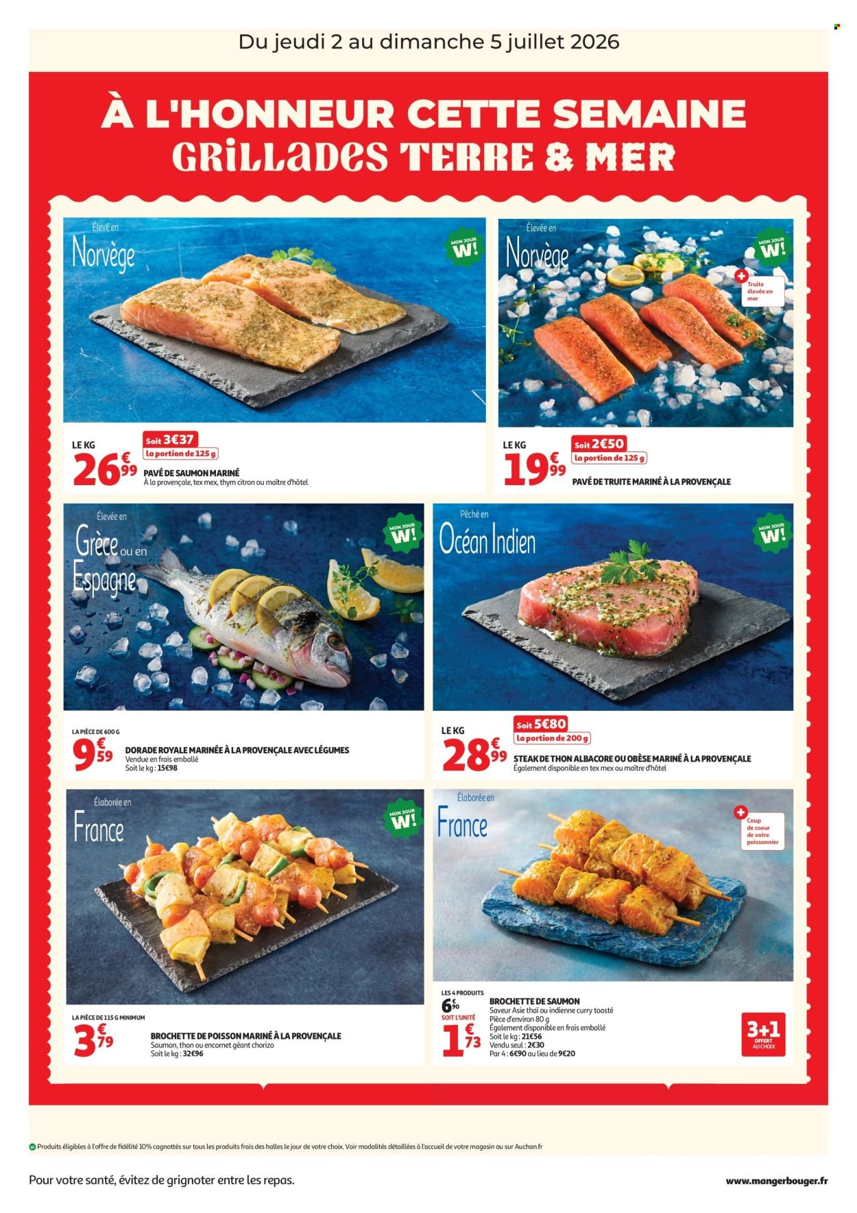 Catalogue AUCHAN - À l'honneur cette semaine !