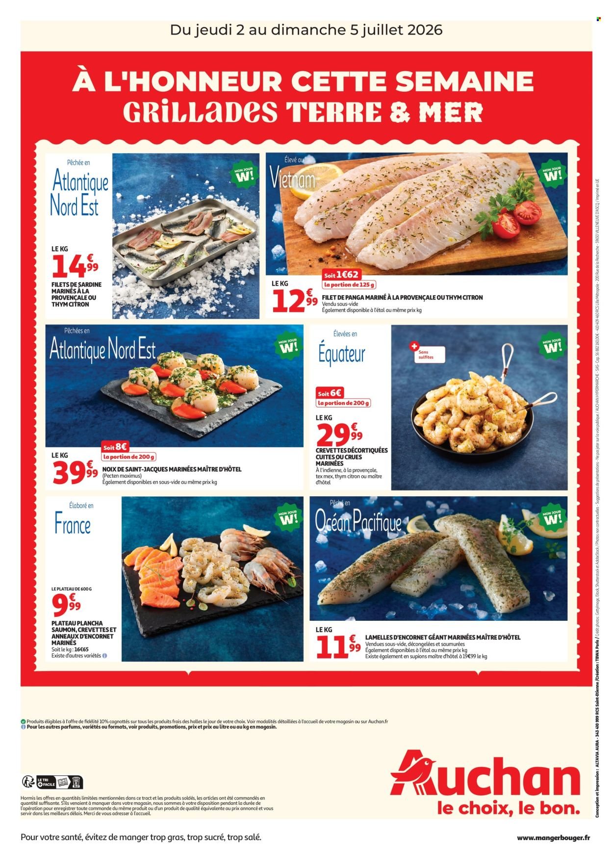 Catalogue AUCHAN - À l'honneur cette semaine !