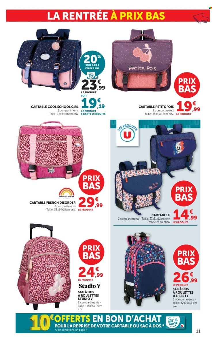Catalogue HYPER U - La rentrée à prix bas