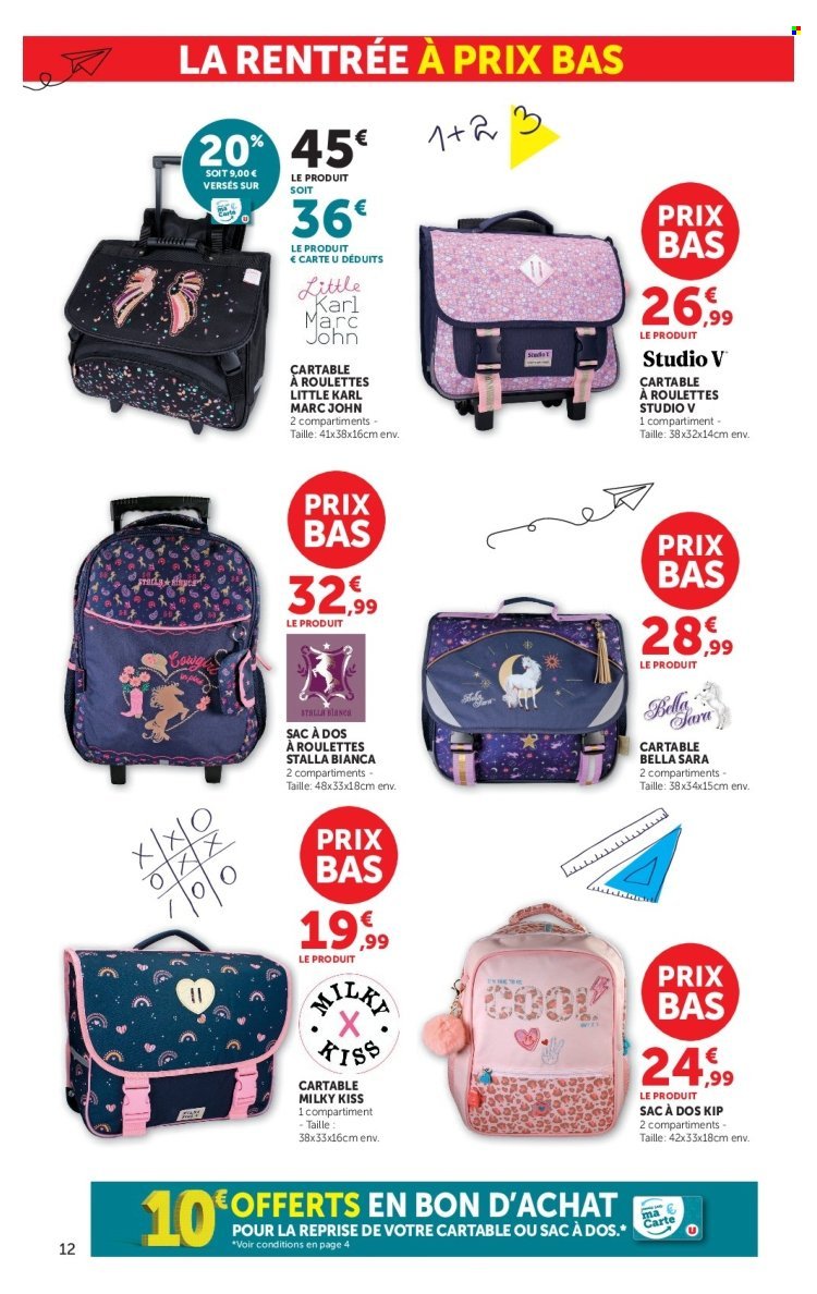 Catalogue HYPER U - La rentrée à prix bas