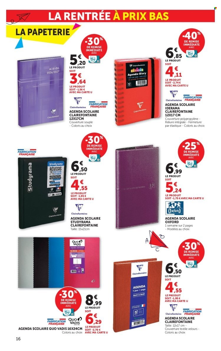 Catalogue HYPER U - La rentrée à prix bas