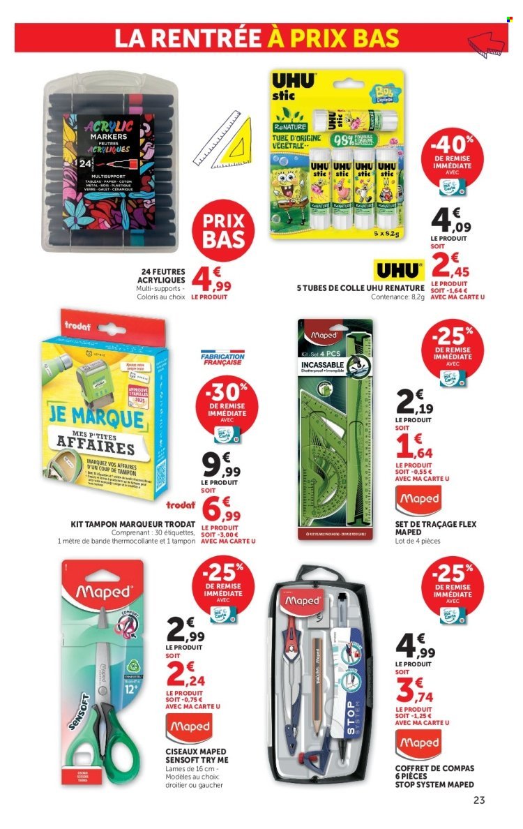 Catalogue HYPER U - La rentrée à prix bas