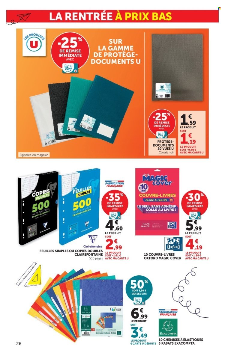 Catalogue HYPER U - La rentrée à prix bas