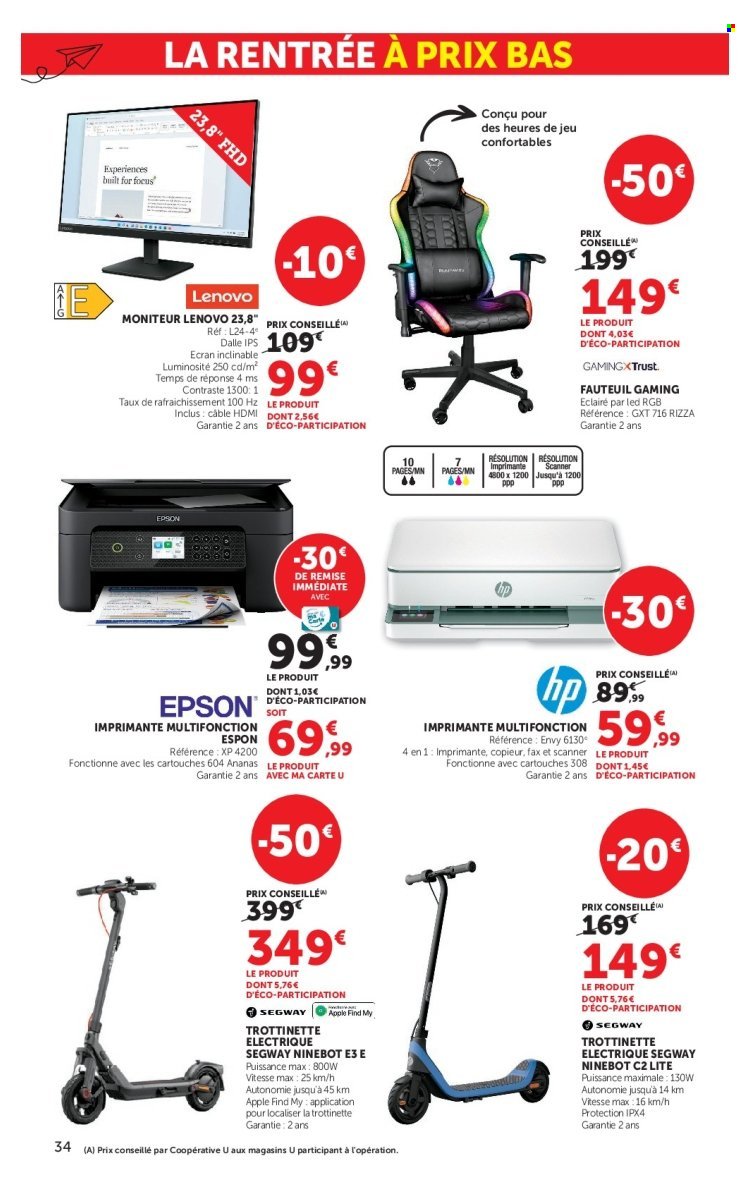 Catalogue HYPER U - La rentrée à prix bas