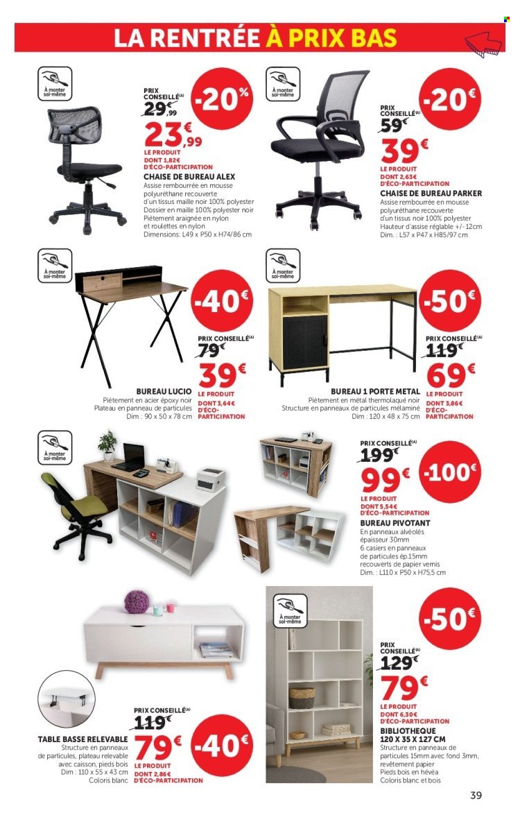 Catalogue HYPER U - La rentrée à prix bas