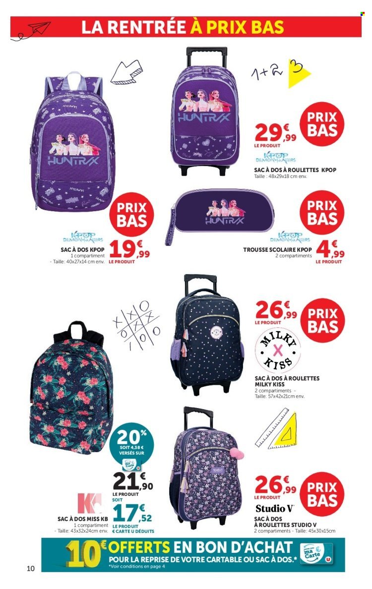 Catalogue HYPER U - La rentrée à prix bas