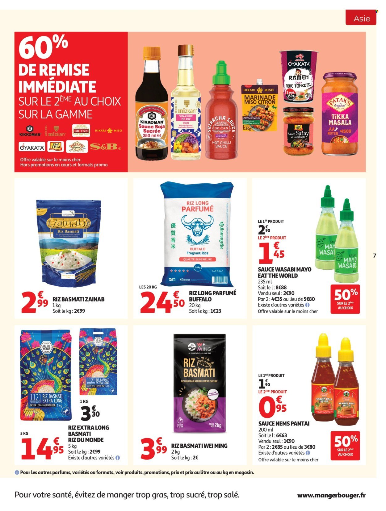 Catalogue AUCHAN - Saveurs d'Asie supers