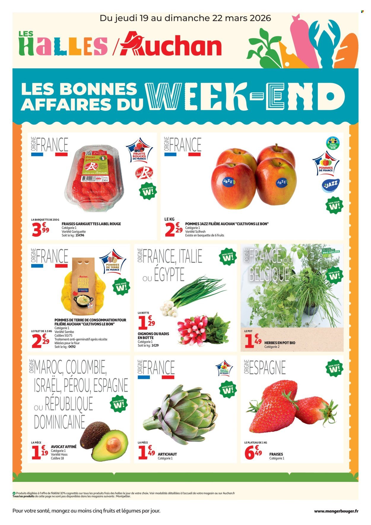 Catalogue AUCHAN - Les bons plans du week-end dans votre hyper !