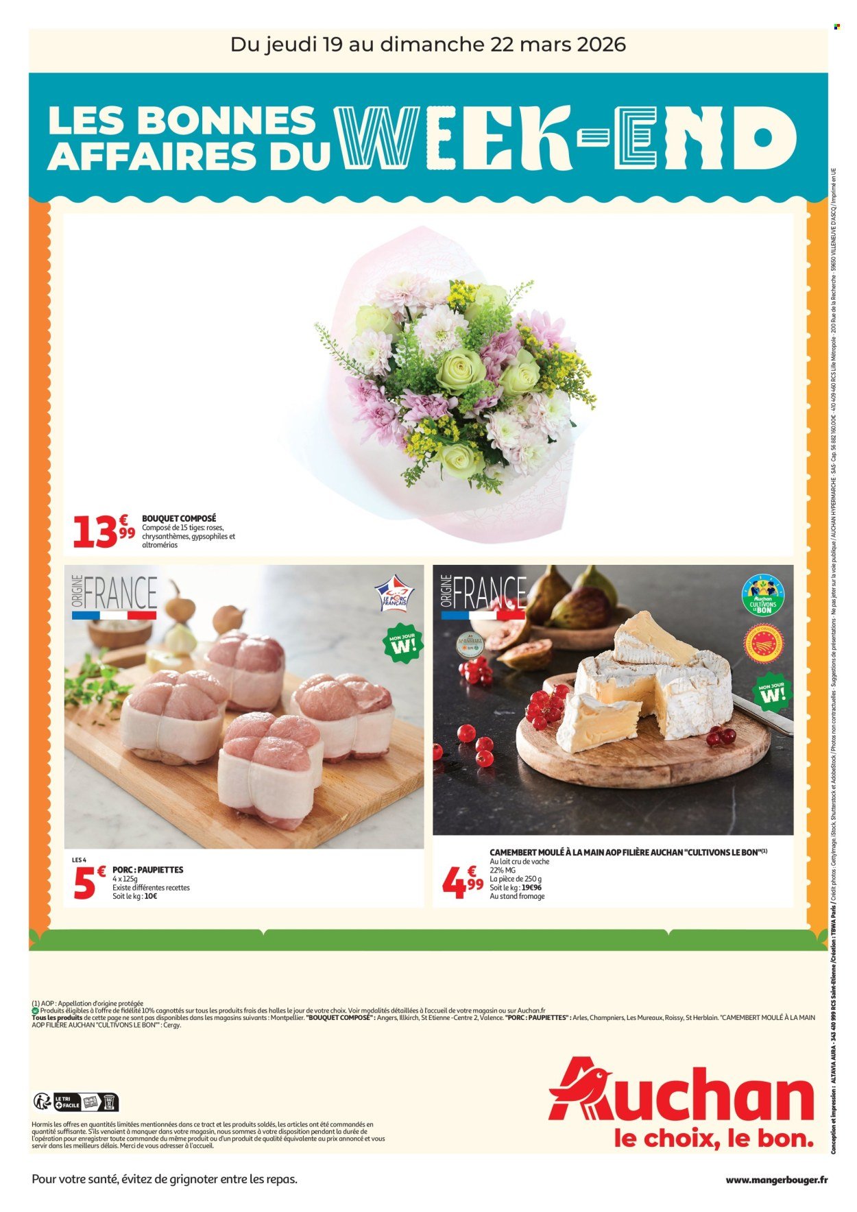 Catalogue AUCHAN - Les bons plans du week-end dans votre hyper !
