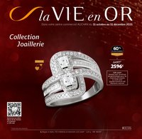 Catalogue AUCHAN - La Vie en Or : collection Joaillerie