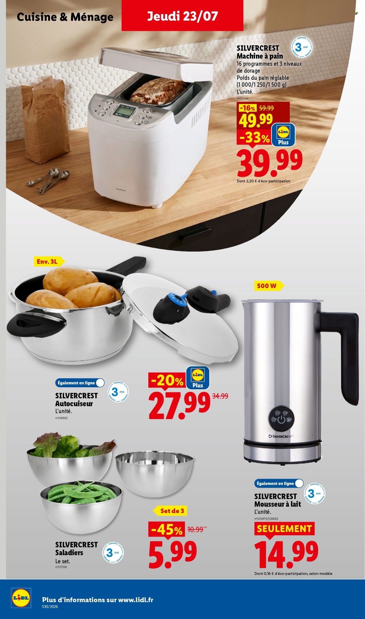 Catalogue LIDL - Les promos de la semaine