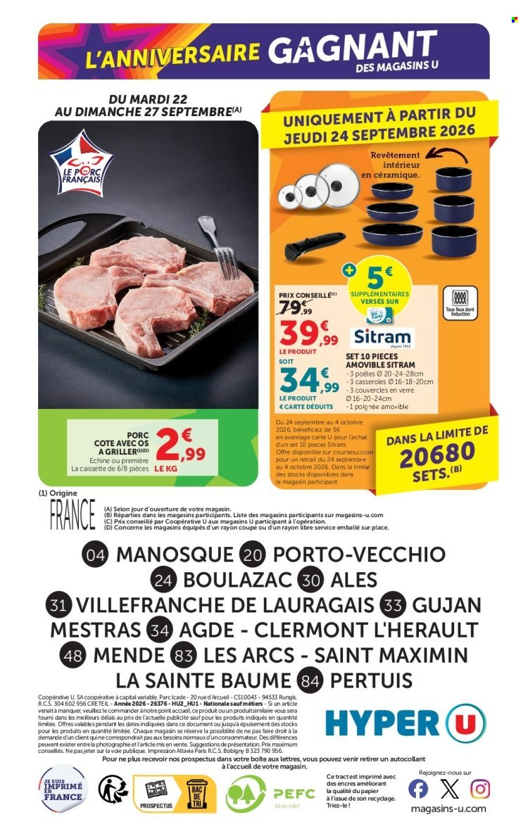 Catalogue HYPER U - Anniversaire gagnant des Magasins U