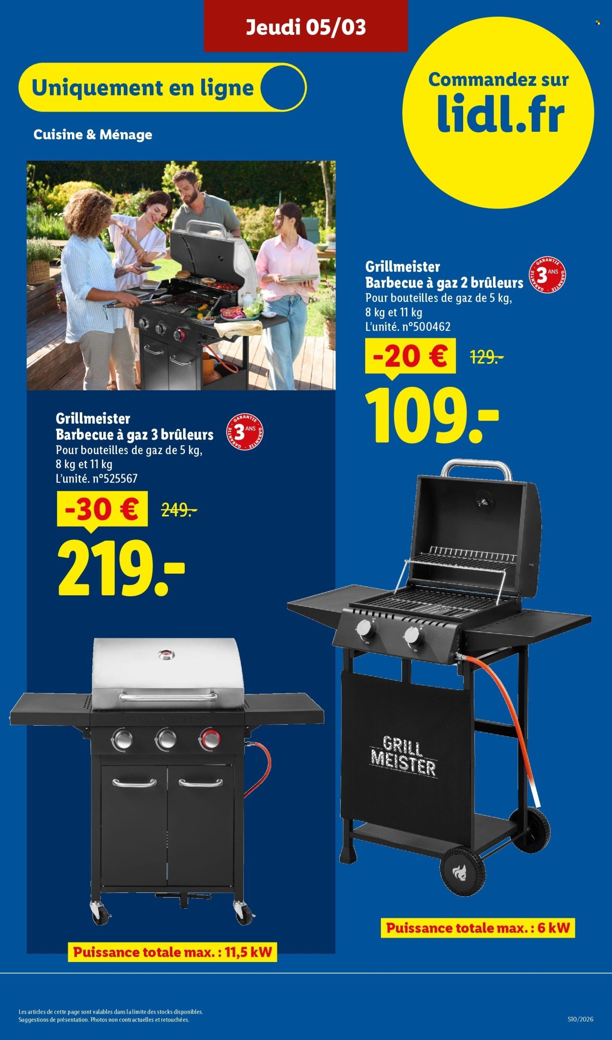Catalogue LIDL - Les Exclus Web de la semaine