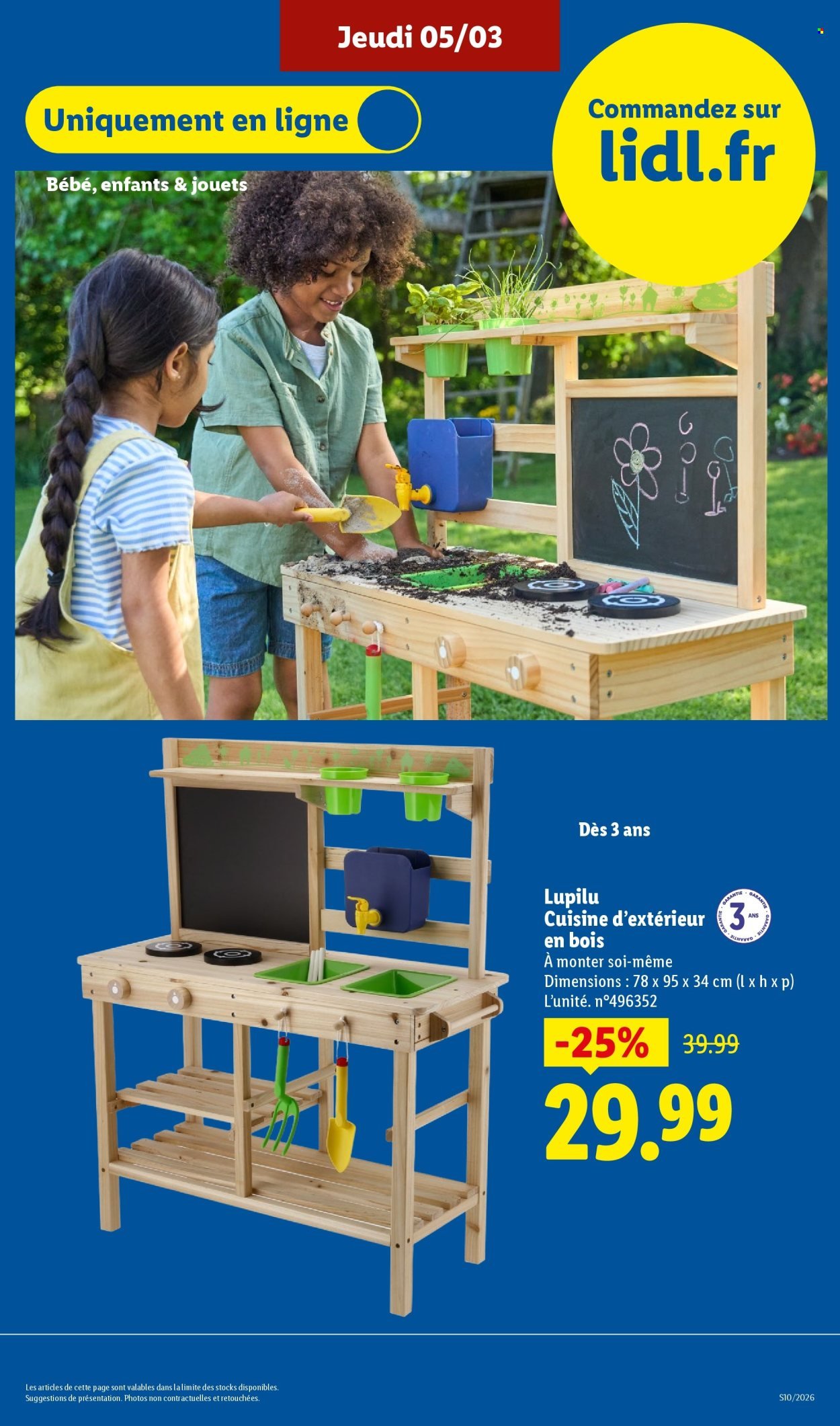 Catalogue LIDL - Les Exclus Web de la semaine